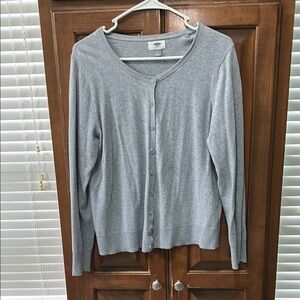 Old Navy Gray Women's Cardigan Sweater